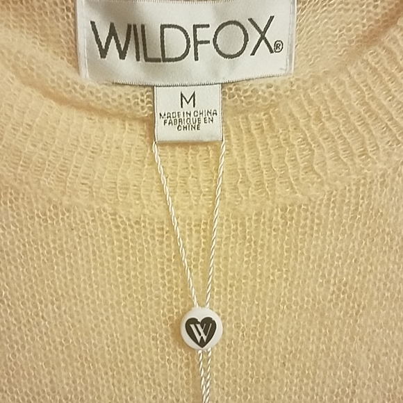 Wildfox Pearl Embellished Sweater , NWT - Picture 6 of 8